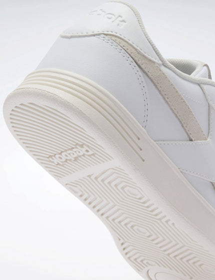 Reebok Court Advance Shoes - White/Barely Grey/Chalkimage6- The Sports Edit