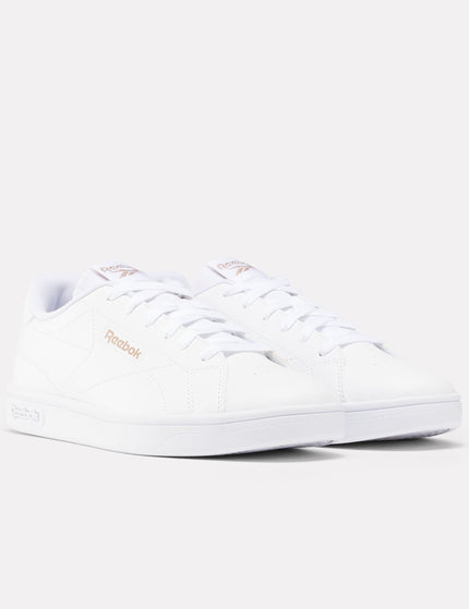 Reebok Court Clean Sneakers - White/Rose Goldimage2- The Sports Edit