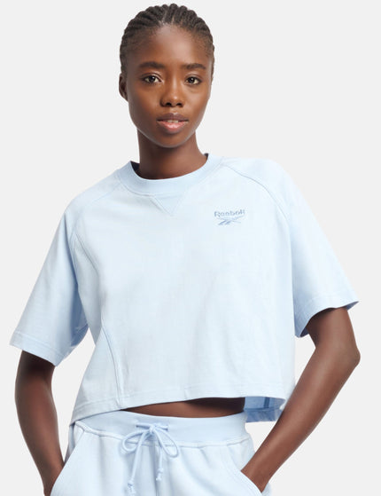 Reebok Icon Elements T-Shirt - Y2K Blueimage1- The Sports Edit