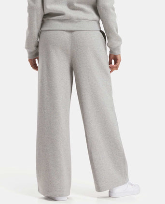 Identity Fleece Wide Leg Pants - Medium Grey Heather