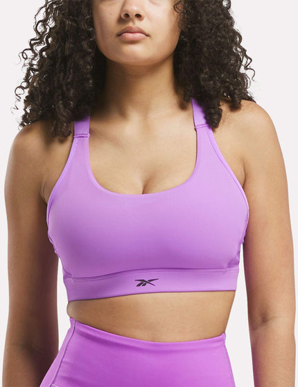 Reebok Lux High Impact Bra - Digital Purpleimage1- The Sports Edit