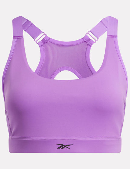 Reebok Lux High Impact Bra - Digital Purpleimage6- The Sports Edit