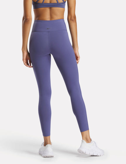 Reebok Lux High Waisted Leggings - Twilight Purpleimage2- The Sports Edit