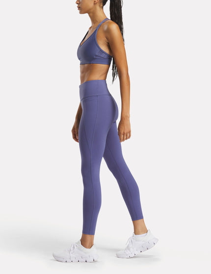 Reebok Lux High Waisted Leggings - Twilight Purpleimage3- The Sports Edit