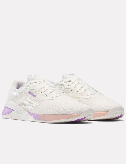 Reebok Nano X4 - Chalk/Washed Clay/Dgtl Purpleimage2- The Sports Edit