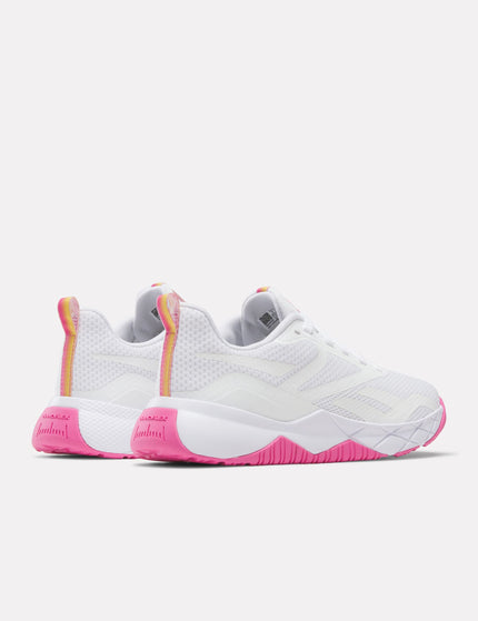 Reebok NFX Training Shoes - White/True Pinkimage2- The Sports Edit