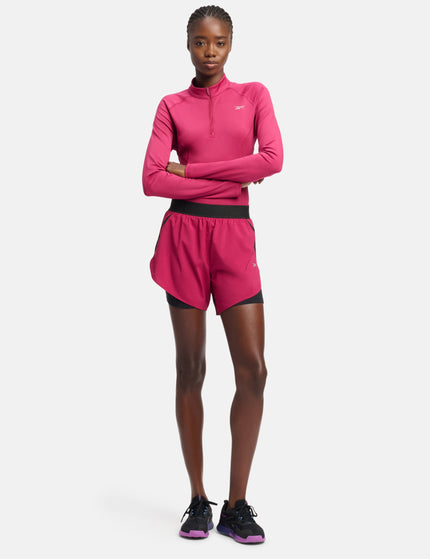 Reebok Running 2 In 1 Short - Very Berryimage6- The Sports Edit