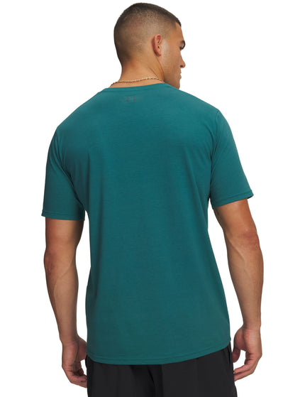 Under Armour Chest Logo Short Sleeve T-Shirt - Rack Green/Arden Greenimages2- The Sports Edit