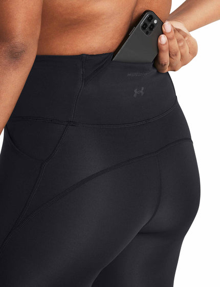 Under Armour Launch Elite Ankle Tights - Black/Reflectiveimage3- The Sports Edit