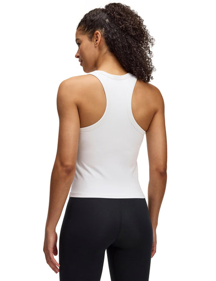 Under Armour Motion High Neck Tank - White/Blackimage2- The Sports Edit