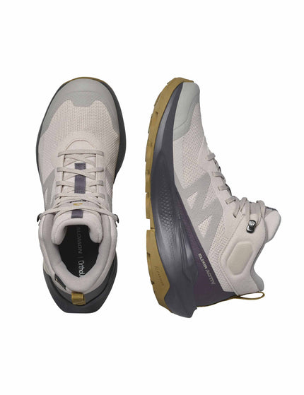 Salomon Elixir Activ Mid Gore-Tex - Silver Cloud/Nine Iron/Gothic Oliveimage5- The Sports Edit