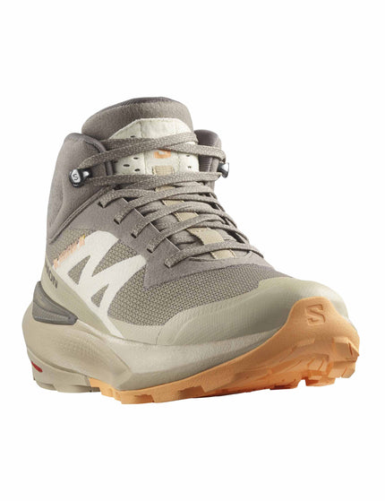 Salomon Elixir Activ Mid Gore-Tex - Falcon/White Pepper/Papayaimage2- The Sports Edit