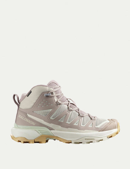 Salomon X Ultra 360 Edge Mid Gore-Tex - Rainy Day/Etherea/Canary Greenimage1- The Sports Edit