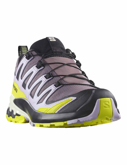 Salomon XA Pro 3D V9 Gore-Tex - Moonscape/Orchid Petal/Sulphur Springimage2- The Sports Edit