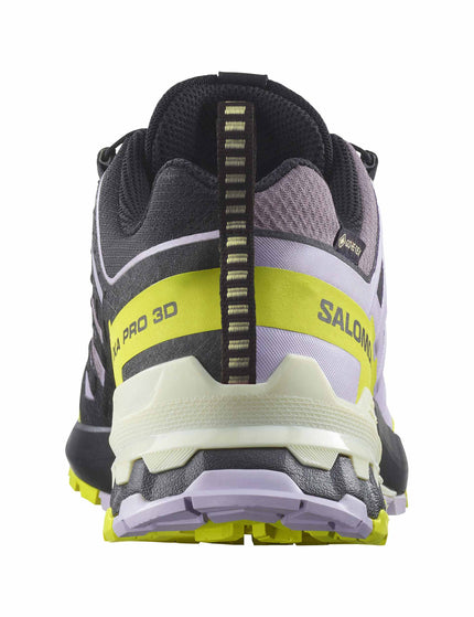 Salomon XA Pro 3D V9 Gore-Tex - Moonscape/Orchid Petal/Sulphur Springimage4- The Sports Edit