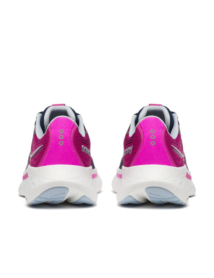 Saucony Ride 18 - Navy/Fuchsiaimage7- The Sports Edit
