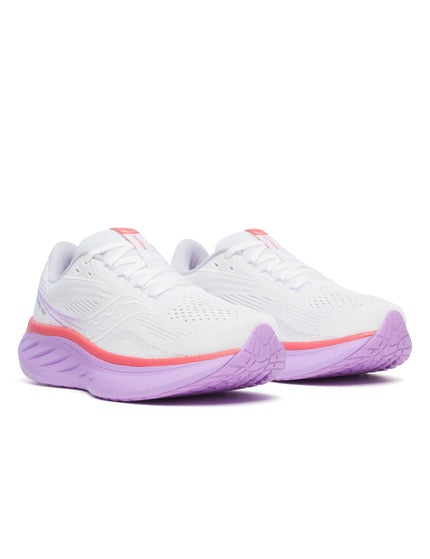 Saucony Ride 18 - White/Coralimages2- The Sports Edit