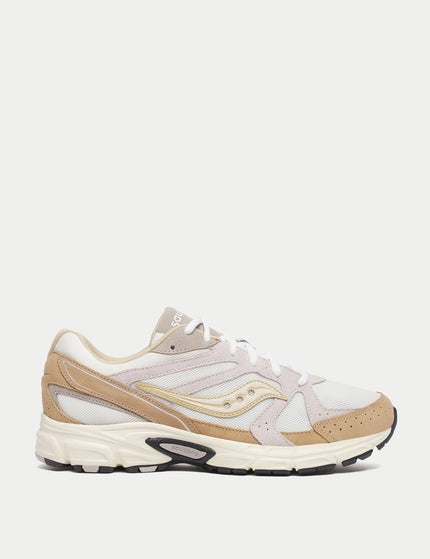 Saucony Ride Millennium Suede - White/Sandimage1- The Sports Edit