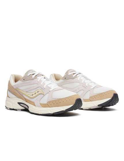 Saucony Ride Millennium Suede - White/Sandimage2- The Sports Edit