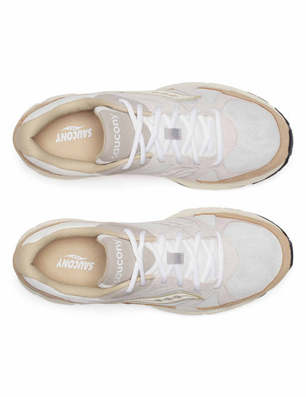 Saucony Ride Millennium Suede - White/Sandimage4- The Sports Edit