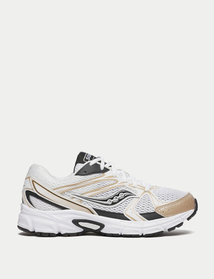 Saucony Ride Millennium - White/Gold/Blackimage1- The Sports Edit