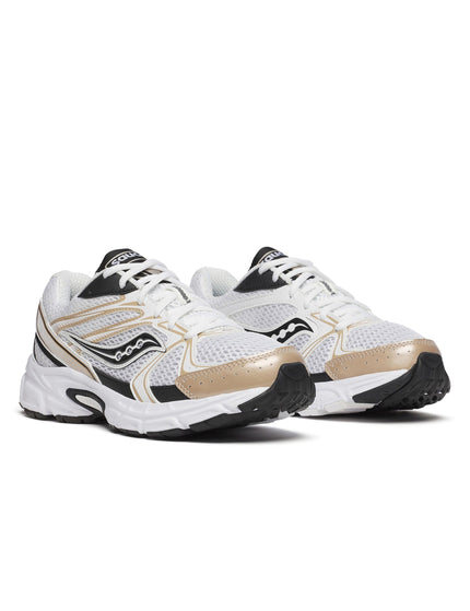 Saucony Ride Millennium - White/Gold/Blackimage2- The Sports Edit