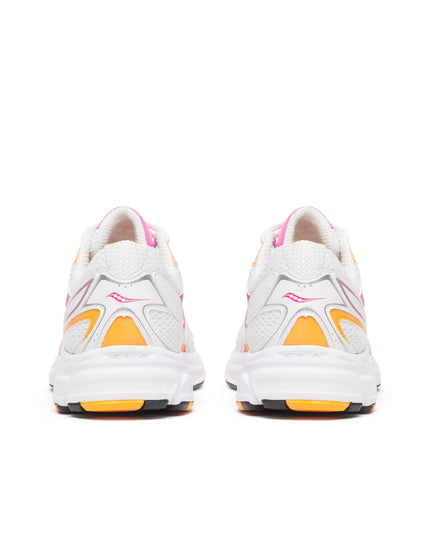 Saucony Ride Millennium - White/Pink/Orangeimage3- The Sports Edit