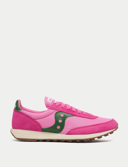 Saucony Trainer 80 - Pink/Forestimage1- The Sports Edit
