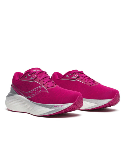 Saucony Triumph 22 - Magentaimage3- The Sports Edit