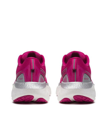 Saucony Triumph 22 - Magentaimage4- The Sports Edit