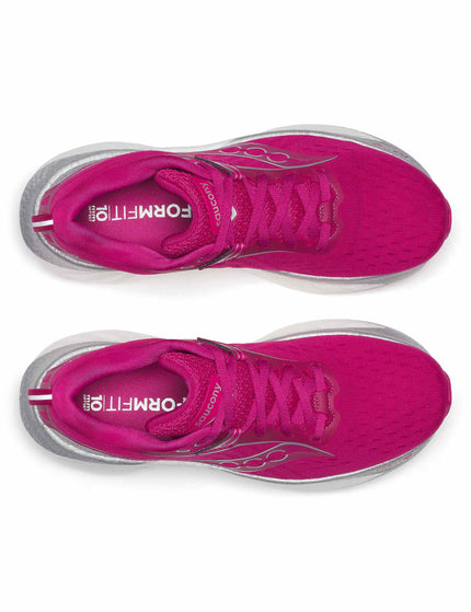 Saucony Triumph 22 - Magentaimage5- The Sports Edit