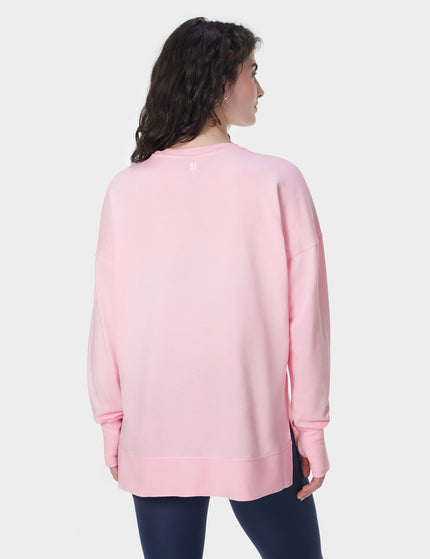 Sweaty Betty After Class Longline Sweatshirt - Nerine Pinkimage2- The Sports Edit