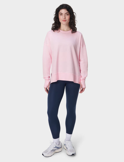 Sweaty Betty After Class Longline Sweatshirt - Nerine Pinkimage5- The Sports Edit