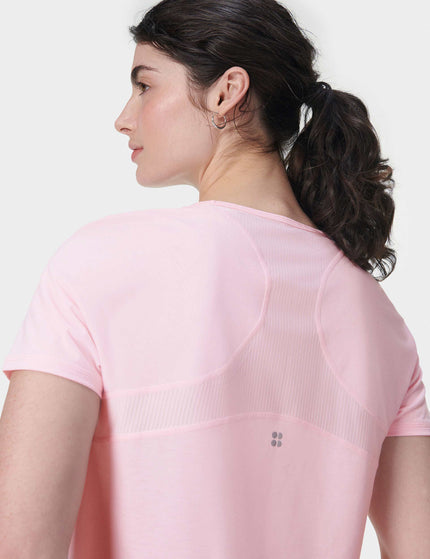 Sweaty Betty Breathe Easy Running T-Shirt - Nerine Pinkimage3- The Sports Edit