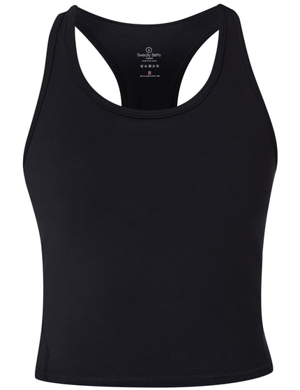Sweaty Betty Power Medium Impact Crop Gym Tank - Blackimage6- The Sports Edit