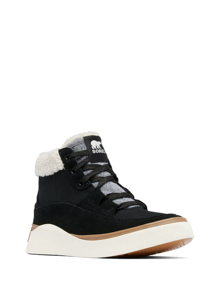 Sorel Out N About IV Waterproof Mid Sneakers - Black/Sea Saltimage3- The Sports Edit