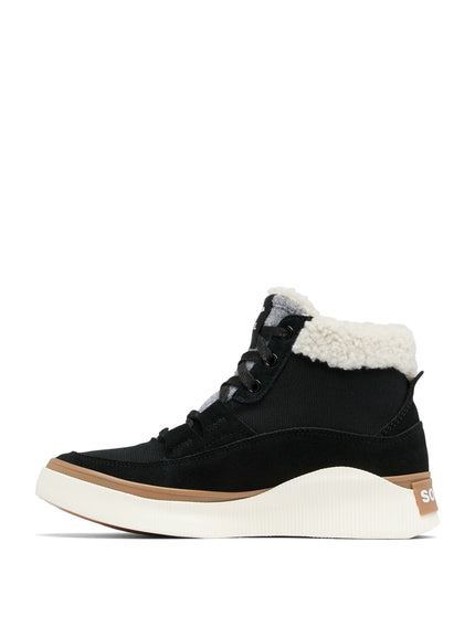 Sorel Out N About IV Waterproof Mid Sneakers - Black/Sea Saltimage4- The Sports Edit