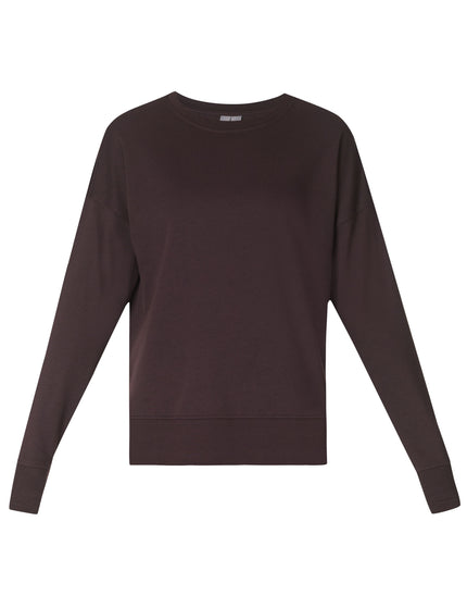 Sweaty Betty After Class Longline Sweatshirt - Sable Brownimages8- The Sports Edit