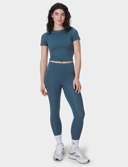 Sweaty Betty All Day 7/8 Leggings - Subdued Blueimage6- The Sports Edit