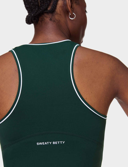 Sweaty Betty All Day Active Cropped Tank - Cedar Greenimage4- The Sports Edit