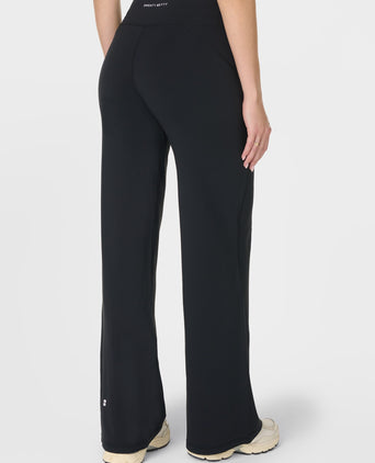 All Day Wide Leg Trousers - Black