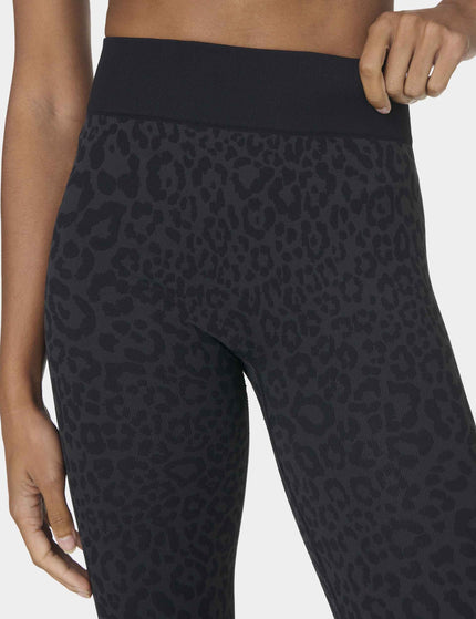 Sweaty Betty Animal Base Layer Legging - Grey Leo Jacquardimages3- The Sports Edit
