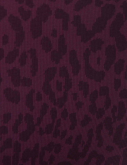 Sweaty Betty Animal Base Layer Legging - Purple Leo Jacquardimages7- The Sports Edit