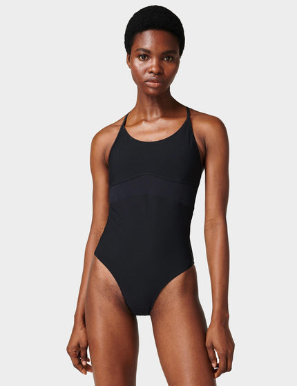 Sweaty Betty Aqua Xtra Life Performance Swimsuit - Black Aimage1- The Sports Edit