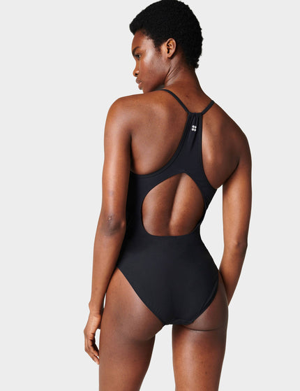 Sweaty Betty Aqua Xtra Life Performance Swimsuit - Black Aimage2- The Sports Edit