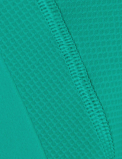 Sweaty Betty Athlete Seamless Gym Long Sleeve Top - Gem Greenimage7- The Sports Edit