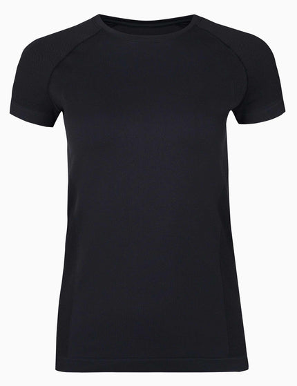 Sweaty Betty Athlete Seamless Gym T-Shirt - Blackimage4- The Sports Edit