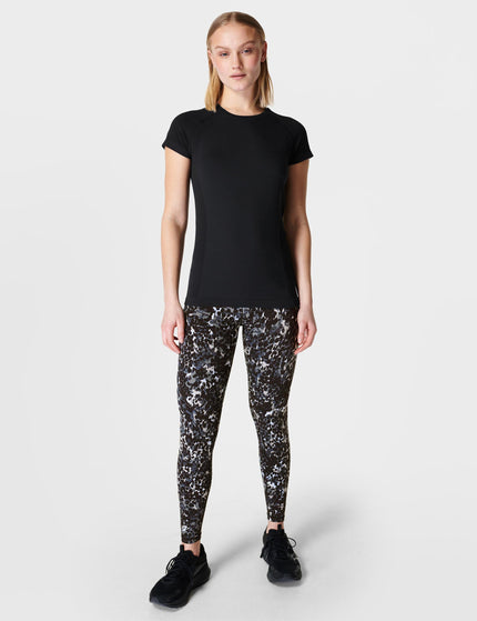 Sweaty Betty Athlete Seamless Gym T-Shirt - Blackimage3- The Sports Edit
