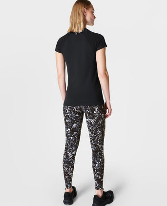 Athlete Seamless Gym T-Shirt - Black