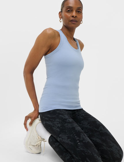 Sweaty Betty Athlete Seamless Workout Vest - Laguna Blueimages3- The Sports Edit